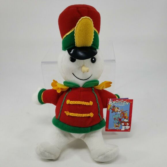 Snowden and Friends Plush Snowman 9" with Tags  Vintage 1999 Christmas Retired - Picture 2 of 12